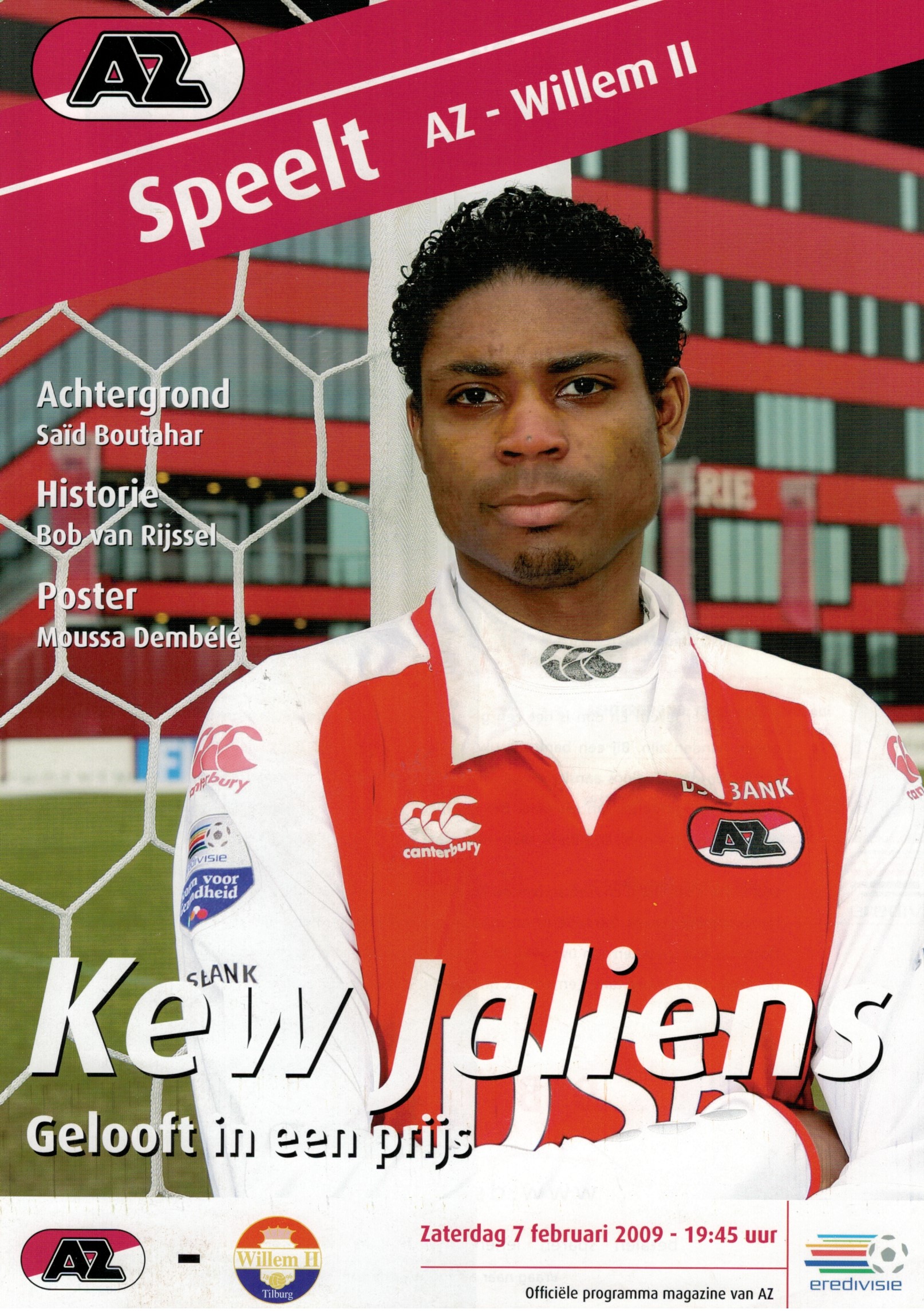 AZ Programma 7-feb-2009 willem ii thuis